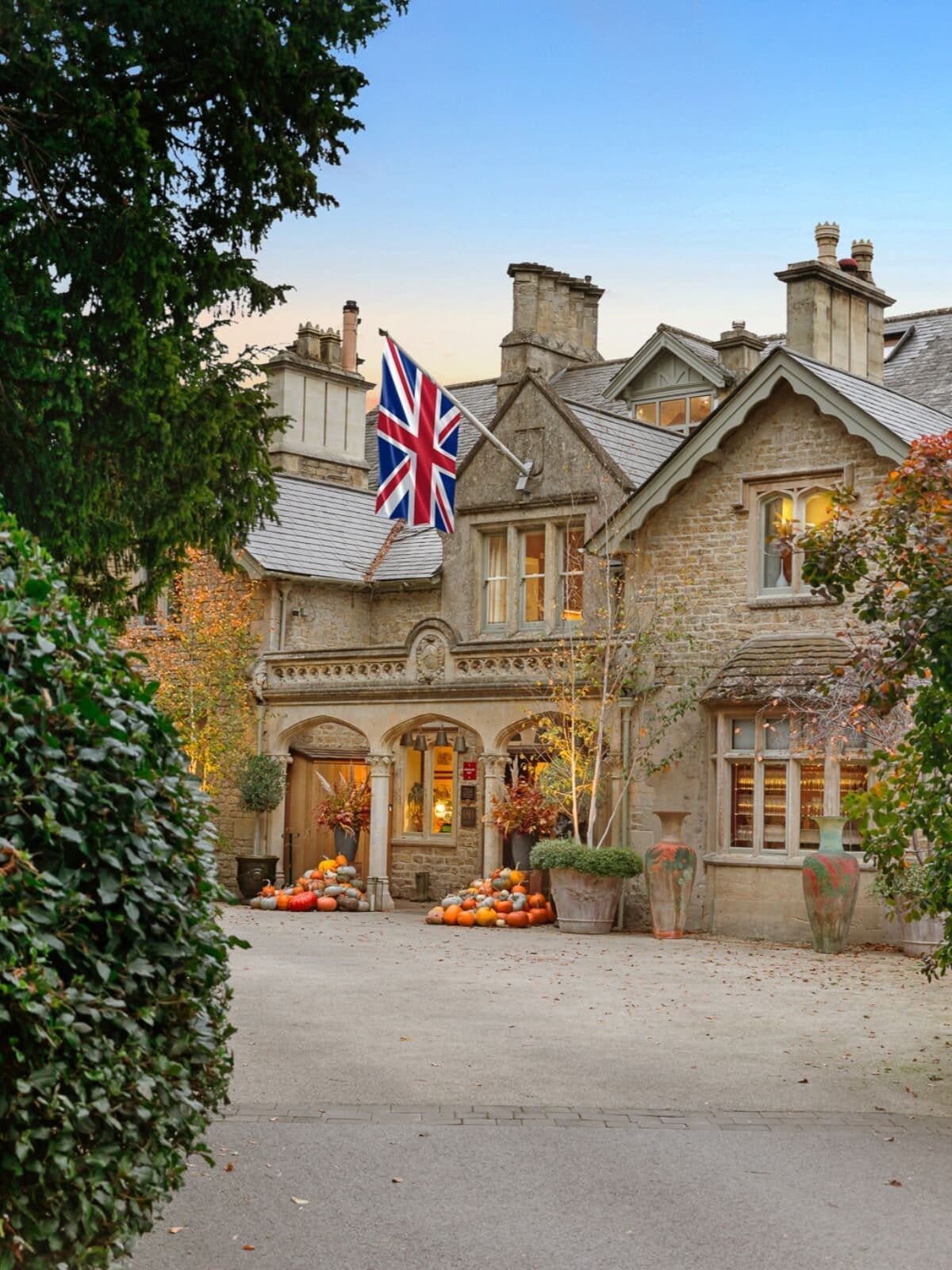 Homewood near Bath, a country-house hotel with a spa-weekend feel.