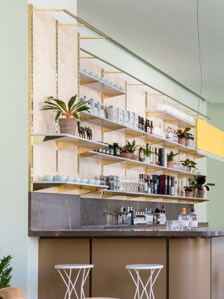 Mayvn café bar at Eden Locke, coffee-to-wine spot for a relaxed girls weekend in Edinburgh