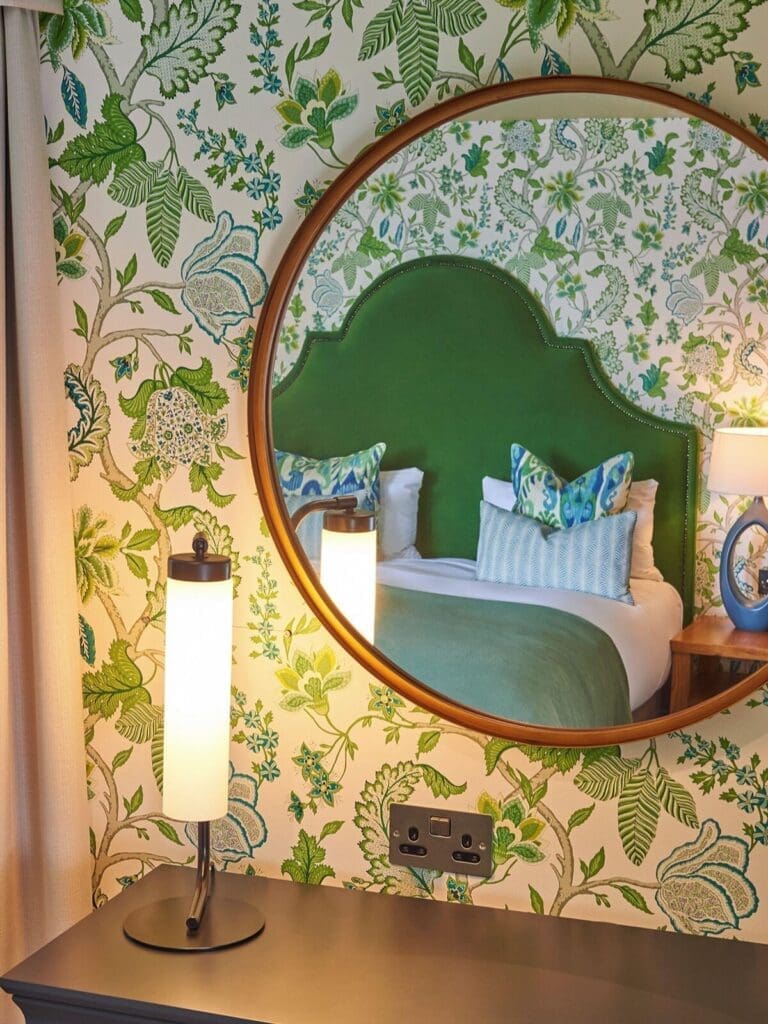Cosy Hotel du Vin bedroom with vintage details — perfect for a York hen weekend that’s more candlelight than chaos