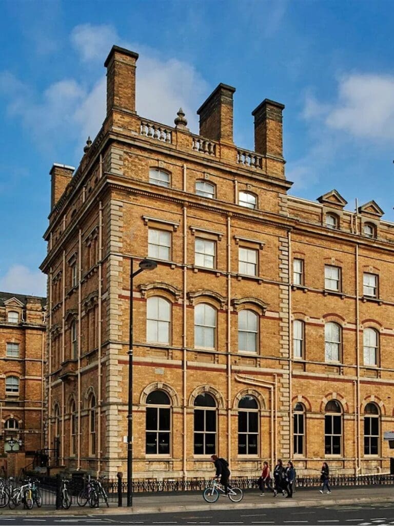 The Milner York exterior next to York Station — splurge stay for a smaller hen group or bride-treat weekend