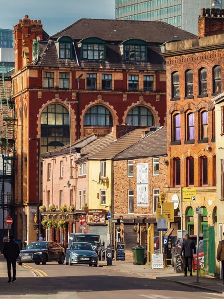 The Alan Manchester exterior, ideal for pre-drinks on a girls’ weekend