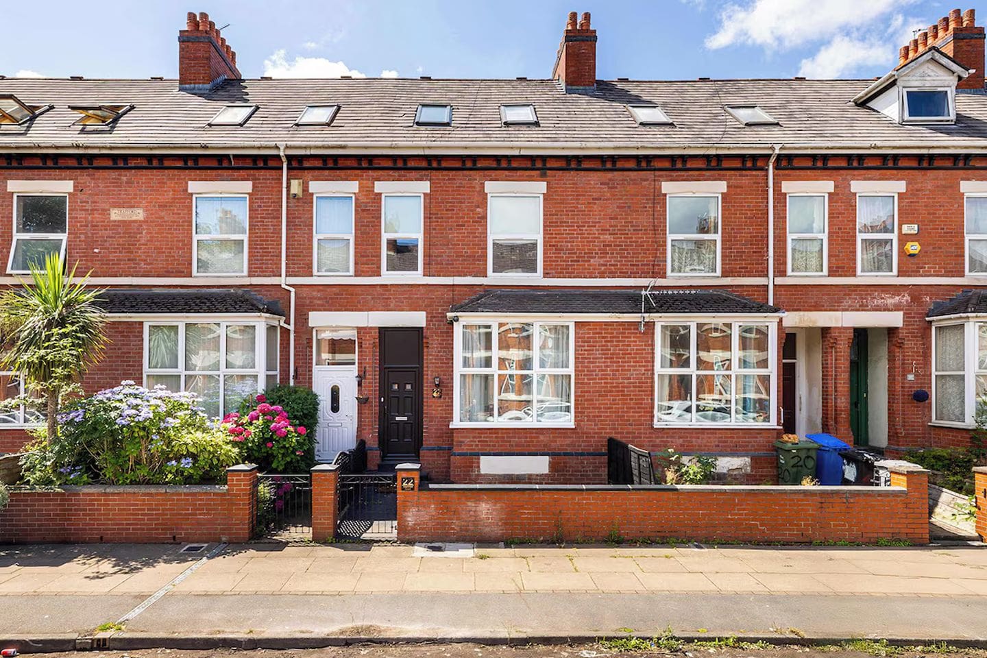 Relaxed living area in a Manchester Airbnb, offering a practical base for hen weekends near the city centre.