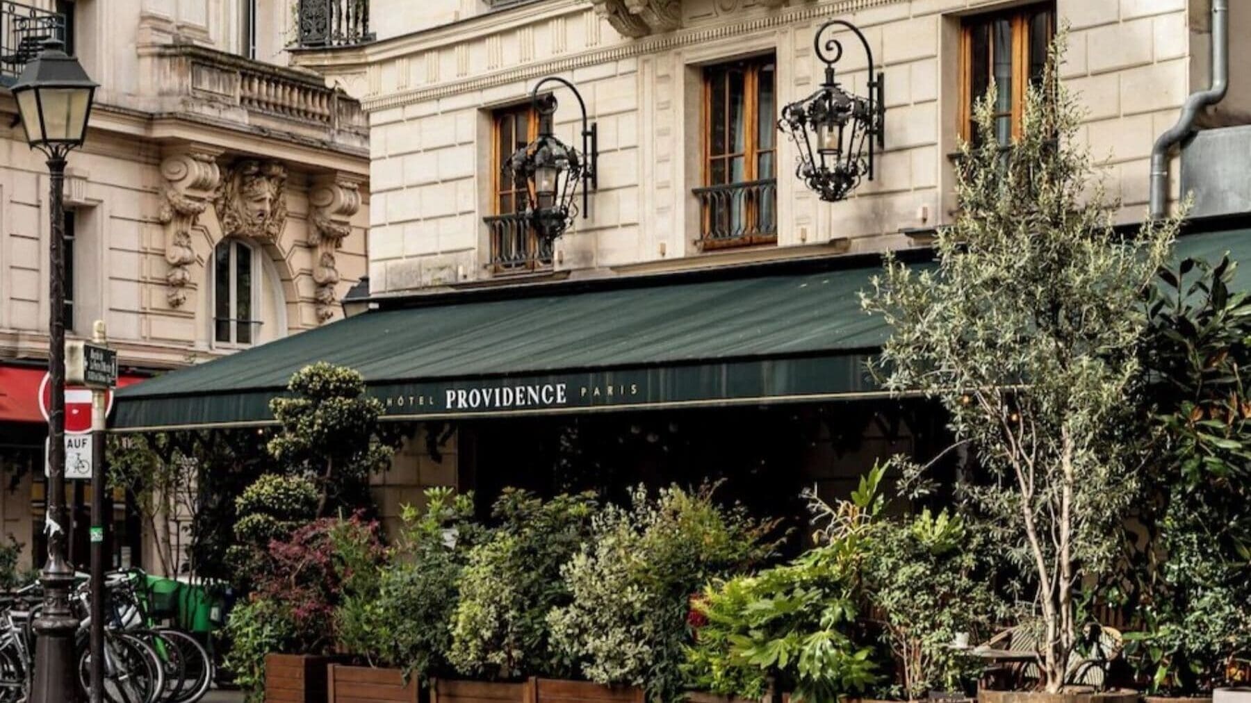Hotel Providence exterior in Paris 10th, a boutique stay near the Marais and Canal area.