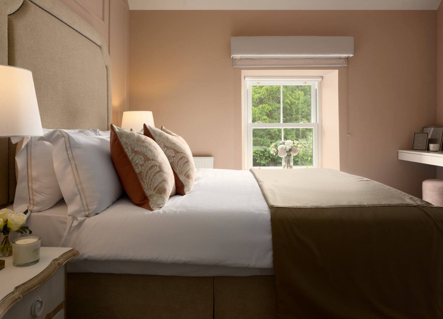 Charming cottage with garden views and cosy interiors in Airbnbs in Dublin for a hen weekend on a private estate.