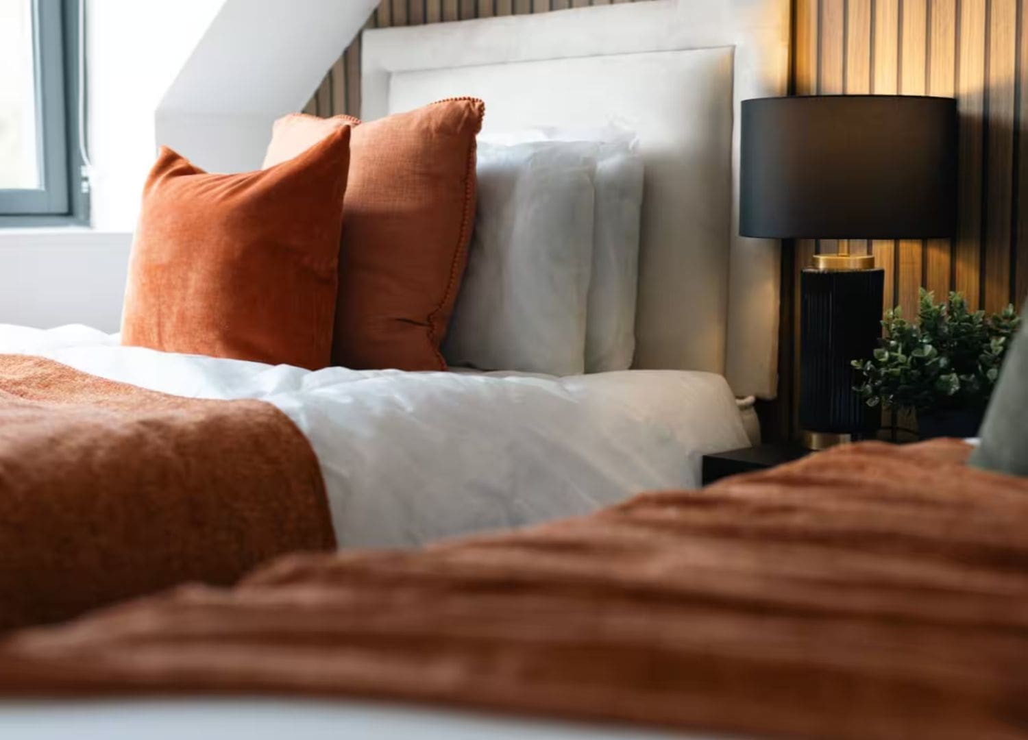 Simple townhouse with bright living space and practical group layout in Airbnbs in Newcastle for a hen weekend close to the centre.