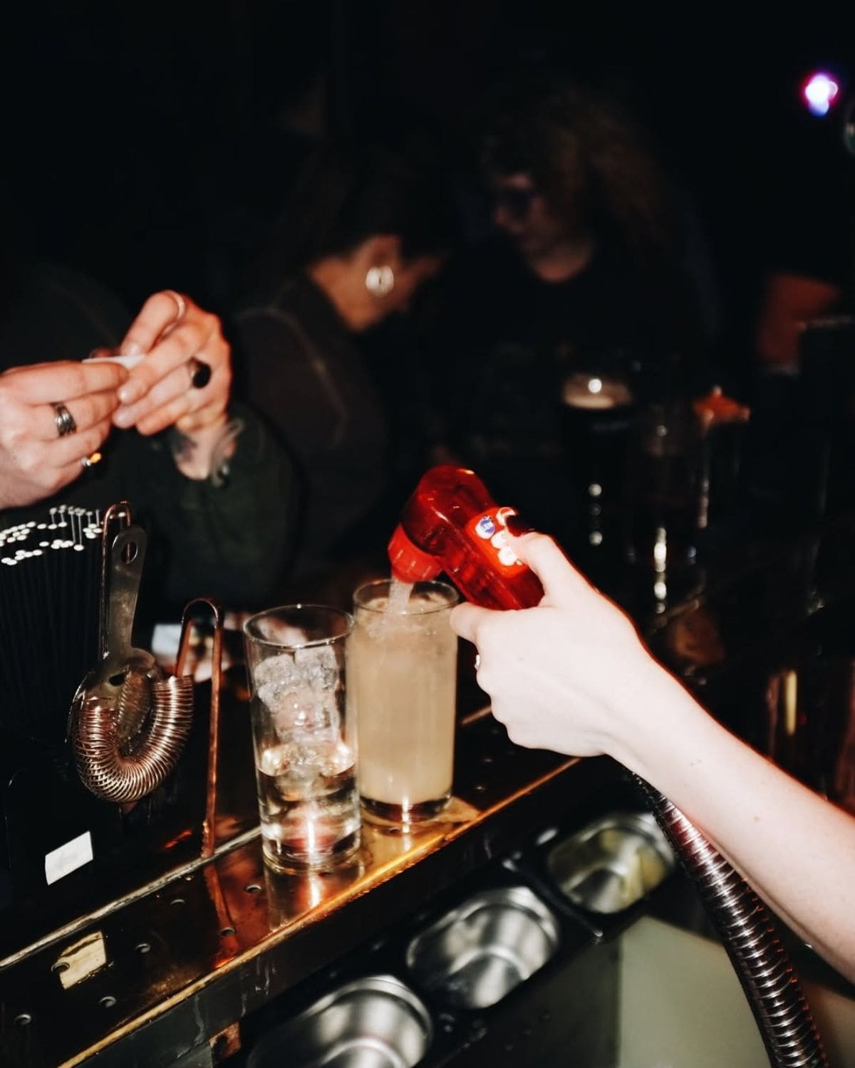 Busy nightlife atmosphere at The Common Room in Bath, a relaxed bar for drinks, music and a fun hen weekend night out.
