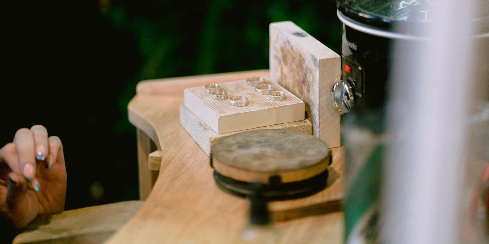 Private jewellery workshop at Silver Works Dublin for a hen weekend