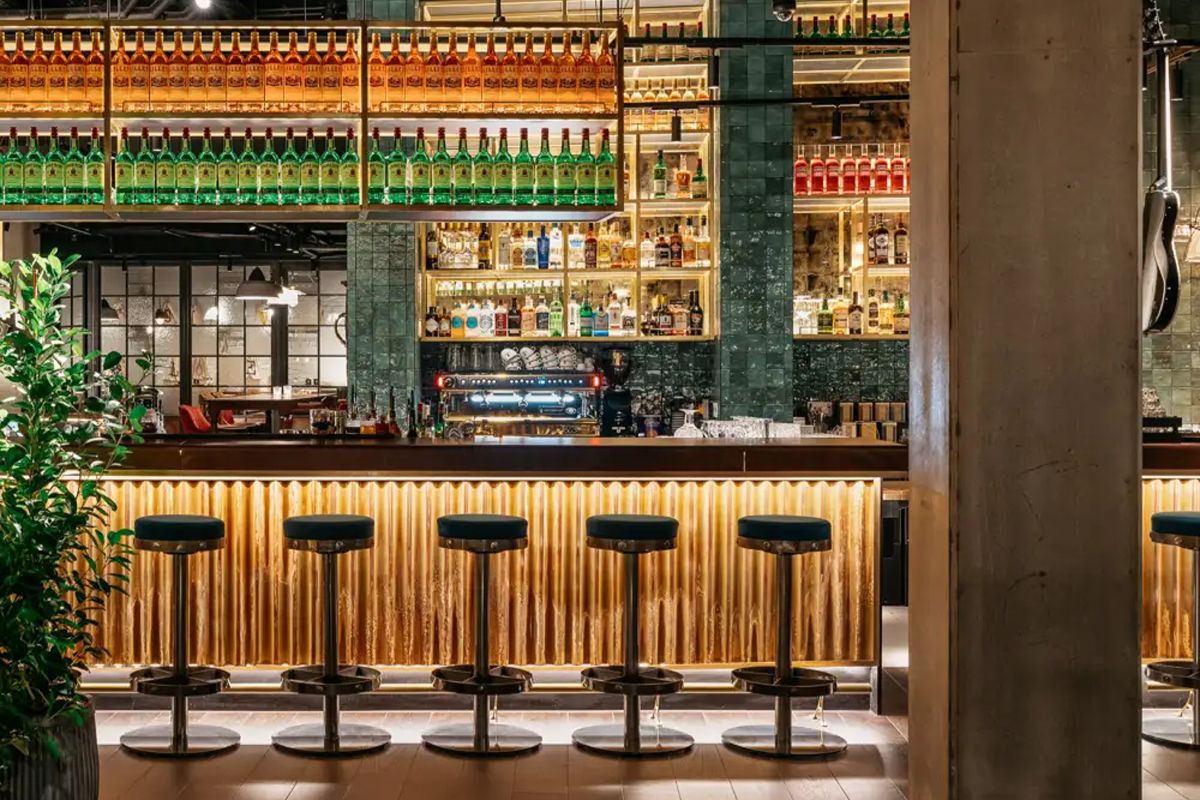 Ruby Molly Dublin, a design-led Dublin hotel with a stylish bar for a girls' weekend in the city