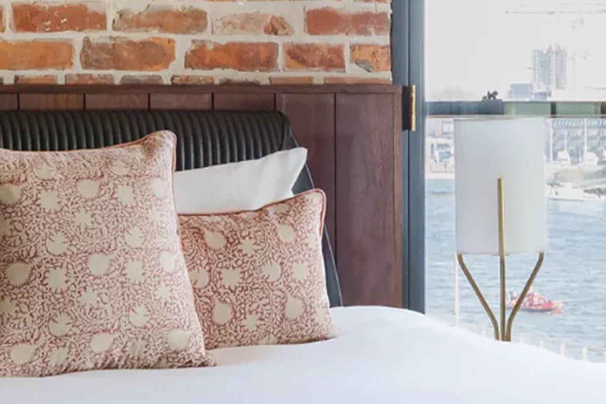The Dean Dublin Docklands, a design-led riverside hotel with bold interiors