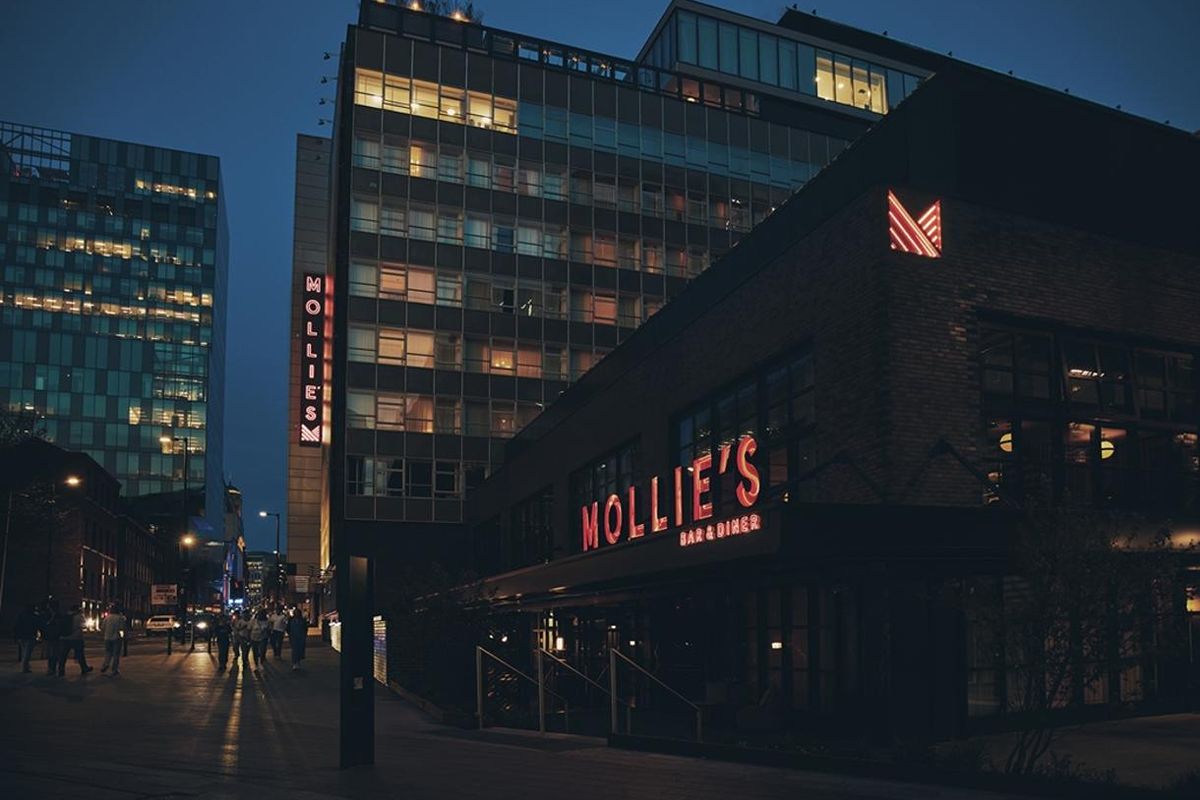 Exterior of Mollie’s Manchester.