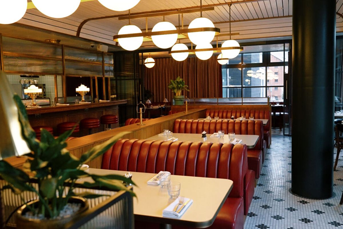 Restaurant at Mollie’s Manchester.