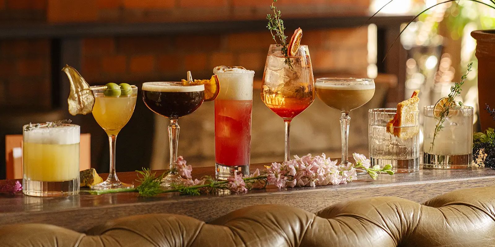 Cocktails at Pleased To Meet You Newcastle before a hen night out